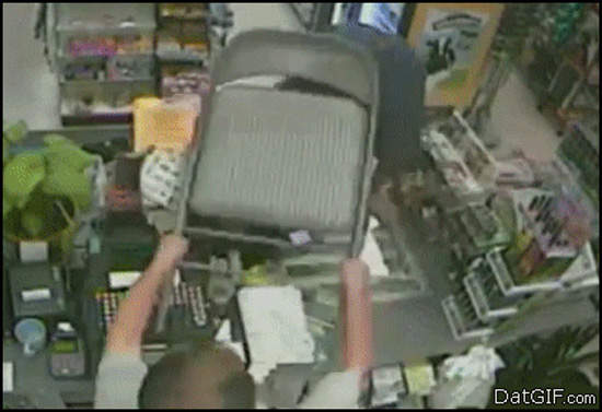 搶匪很有事《搶劫出糗》這是不好的行為～大家不要模仿喔