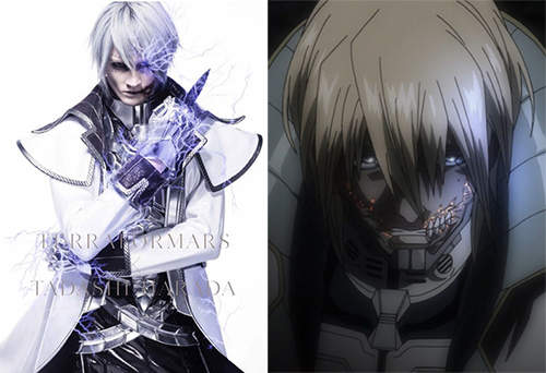 《火星異種 x 資生堂》彩妝大師原田忠最新力作 《火星異種 x 資生堂》彩妝大師原田忠最新力作