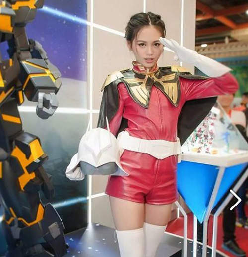 《三倍速正妹倪玉茹》忘不掉電玩展中三倍正的女夏亞