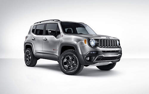 金屬概念《Jeep Renegade Hard Steel Concept》日內瓦登場 金屬概念《Jeep Renegade Hard Steel Concept》日內瓦登場