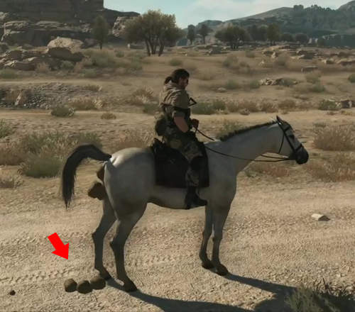 30秒體驗《潛龍諜影5》的魅力　馬糞就能讓一車阿兵哥無力化www