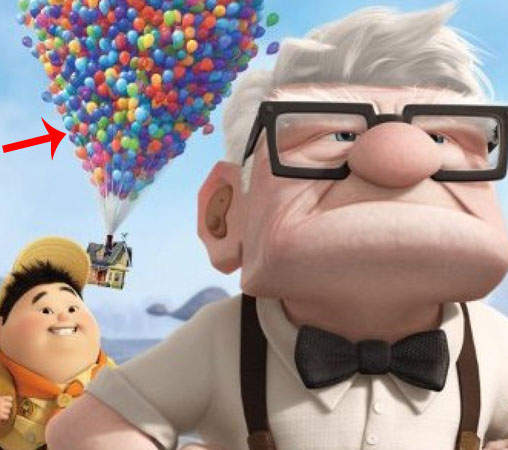 《Pixar皮克斯的12個隱藏秘密》原來這些氣球是...(囧) 《Pixar皮克斯的12個隱藏秘密》原來這些氣球是...(囧)