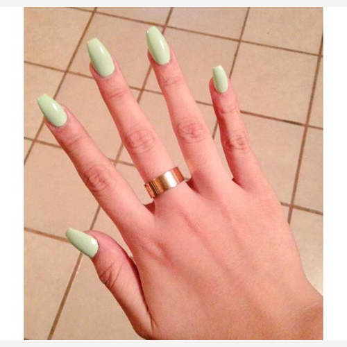 《芭蕾美甲》像芭蕾舞鞋一樣的指型將成為下一股流行？