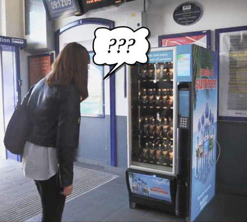 超瞎《英國車站不可思議販賣機》這也可以拿來賣喔!? 超瞎《英國車站不可思議販賣機》這也可以拿來賣喔!?