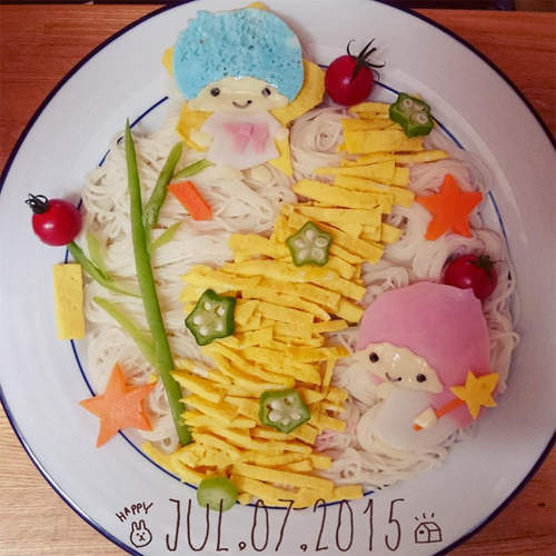《卡通素麵》日本夏季定番的素麵料理也能像便當一樣大玩造型 《卡通素麵》日本夏季定番的素麵料理也能像便當一樣大玩造型