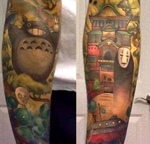 《吉卜力刺青》我要把當初的那份美好給紋身起來