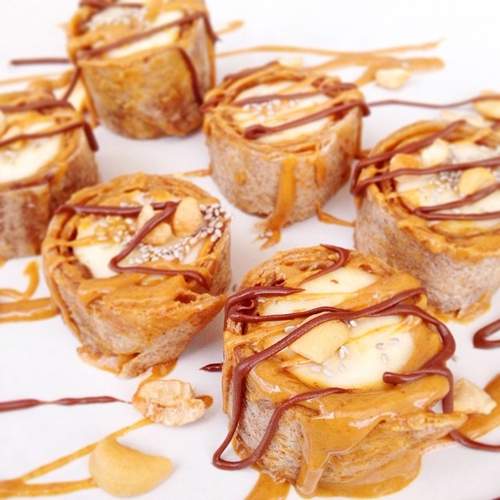 3步驟就能做出《香蕉壽司》口味還可以隨喜好自由更換~ 3步驟就能做出《香蕉壽司》口味還可以隨喜好自由更換~