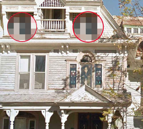 都市傳傳說《Google Map 街景抓到鬼》窗戶上有...（嚇）