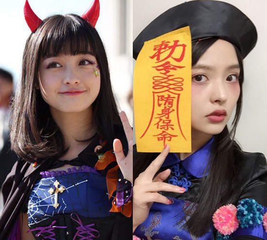 《上坂堇&橋本環奈》小惡魔VS小殭屍哪一位比較可愛呢? 《上坂堇&橋本環奈》小惡魔VS小殭屍哪一位比較可愛呢?