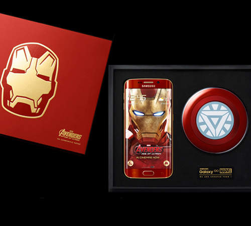 限量1000支《Samsung Galaxy S6 Edge 鋼鐵人版》明天開賣 限量1000支《Samsung Galaxy S6 Edge 鋼鐵人版》明天開賣