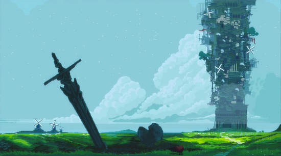 《Doko Roko》細膩2D點陣圖大劍動作遊戲 《Doko Roko》細膩2D點陣圖大劍動作遊戲