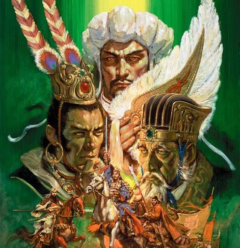 《插畫家生賴範義去世》作品：信長野望、三國志、哥吉拉