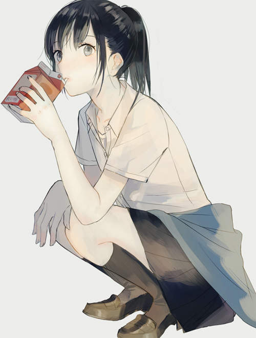 《馬尾的絕對領域》清爽的馬尾是個充滿各種魅力的髮型