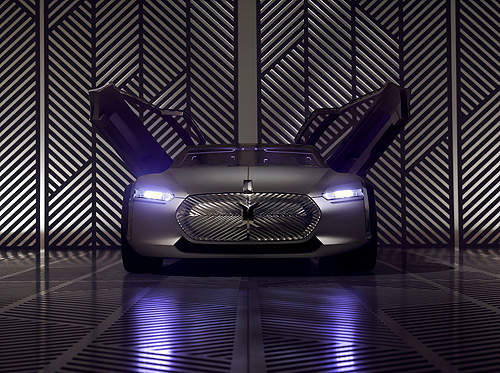 《Renault Coupe Corbusier Concept》功能主義好概念 《Renault Coupe Corbusier Concept》功能主義好概念