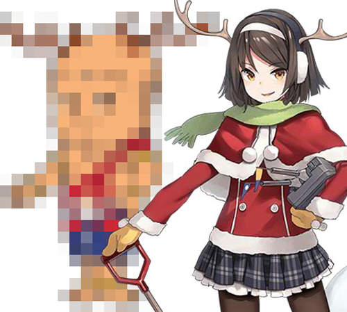 《聖誕艦娘谷風》發現形似的傢伙 這……這一定是抄襲啦(抖) 《聖誕艦娘谷風》發現形似的傢伙 這……這一定是抄襲啦(抖)