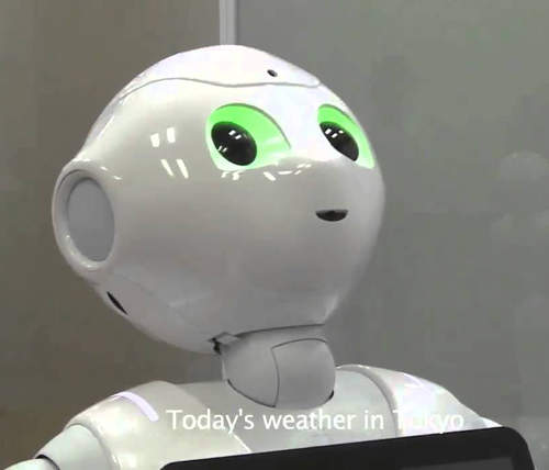 《水曜宅科技》一台功能以陪伴互動為主的Pepper機器人 