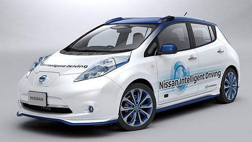 《Nissan Leaf Piloted Drive 1.0 Concept》自動駕駛好概念 《Nissan Leaf Piloted Drive 1.0 Concept》自動駕駛好概念