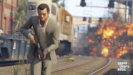 《婆婆實況GTA》年輕的秘訣就是要讓洛聖都變成一片火海XDDD 《婆婆實況GTA》年輕的秘訣就是要讓洛聖都變成一片火海XDDD