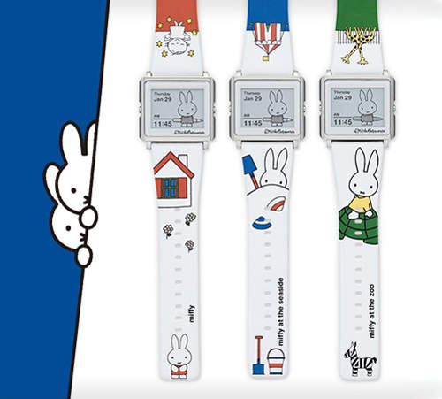 日本限定《Epson Miffy 智慧手錶》我哪知現在幾點(只顧著看米菲動畫) 日本限定《Epson Miffy 智慧手錶》我哪知現在幾點(只顧著看米菲動畫)
