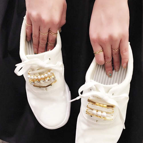超搶眼《鞋環》鞋子也終於有專用的飾品點綴★