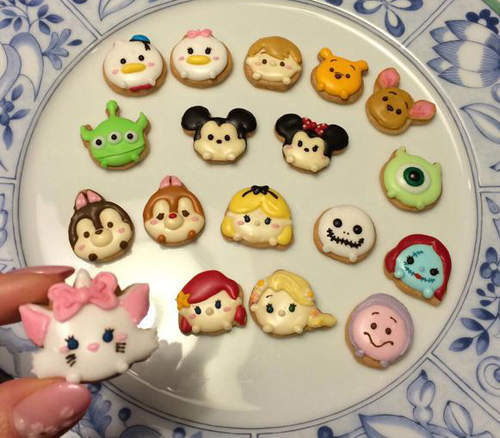 妹妹做的《TSUM TSUM 餅乾》根本可以拿去販售了♥