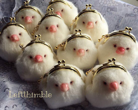 手工《小鳥零錢包》萌慘啦~要量產了嗎?人手一隻嗎?(,,・ω・,,) 手工《小鳥零錢包》萌慘啦~要量產了嗎?人手一隻嗎?(,,・ω・,,)