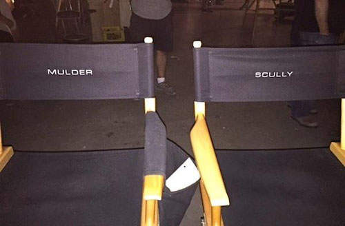 《X檔案》開拍 穆德與史卡利時隔13年的團圓