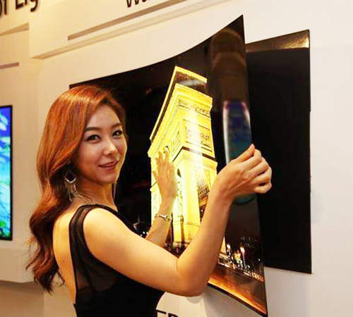 超誇張《LG Wallpaper TV 牆紙電視》0.97mm的驚人薄度
