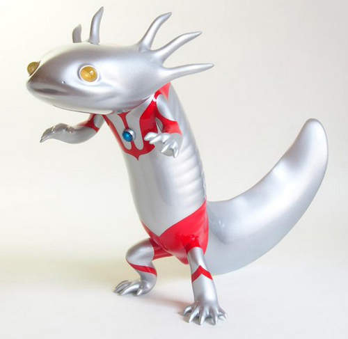 《美西螈超人力霸王》井上裕起超可愛的進化創作 《美西螈超人力霸王》井上裕起超可愛的進化創作