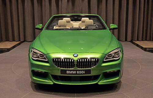 性感加分《BMW 650i Convertible》阿布達比穿新衣 性感加分《BMW 650i Convertible》阿布達比穿新衣