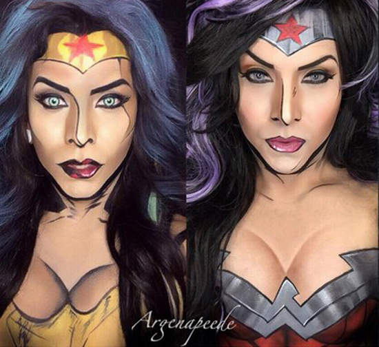 《動漫宅神妝》Argenis Pinal的超級英雄化妝術