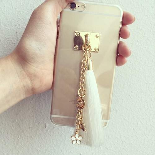 少女風《流蘇手機殼》來襲　一起客製化手機殼吧♥