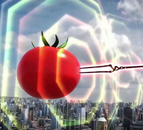 《可果美ｘ新世紀福音戰士》番茄使徒來襲要拿朗基努斯長槍GON爆它