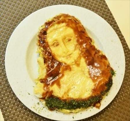 《大阪燒藝術》美乃滋也可以拉花唷♪