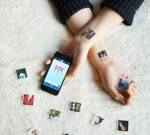 《Instagram Picattoo 紋身轉印貼紙》全身貼滿自己的照片會很自戀嗎(打) 《Instagram Picattoo 紋身轉印貼紙》全身貼滿自己的照片會很自戀嗎(打)