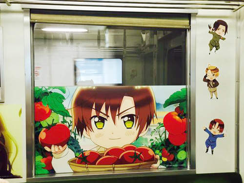 《京都國際動漫節2015》綜合作品痛電車再臨 但是受到待遇差好多……