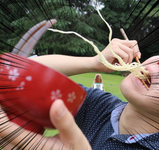 《超會演吃麵法》律動感滿點的畫面太神啦