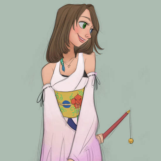 《迪士尼風格的太空戰士》帥氣度不減可愛感倍增