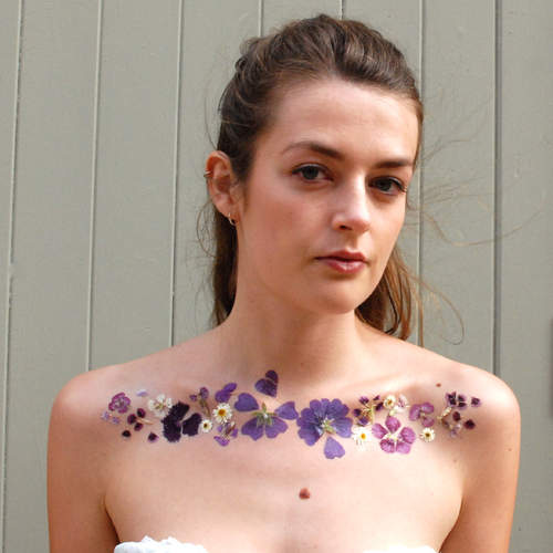 《押花紋身貼DIY》最適合裸露度較高的夏季穿搭♥ 《押花紋身貼DIY》最適合裸露度較高的夏季穿搭♥