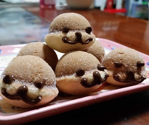 超可愛《水獺鈴鐺蛋糕》是真的可以吃的那一種鈴鐺蛋糕喔ww