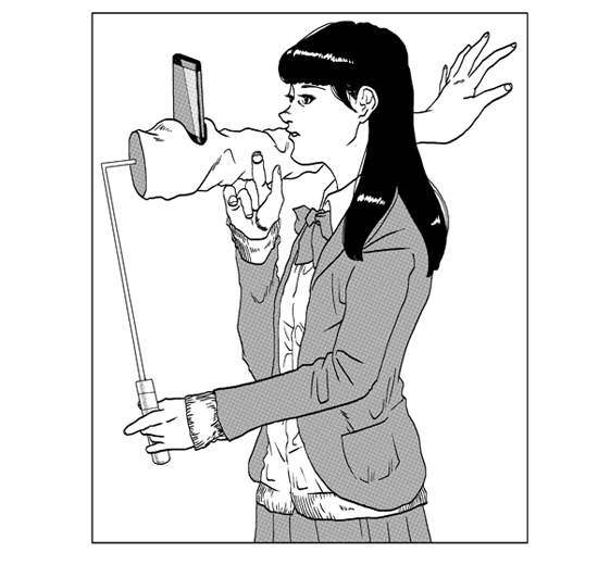 很有事《牆壁咚自拍棒》真是的~壁咚好害羞啊❤  很有事《牆壁咚自拍棒》真是的~壁咚好害羞啊❤