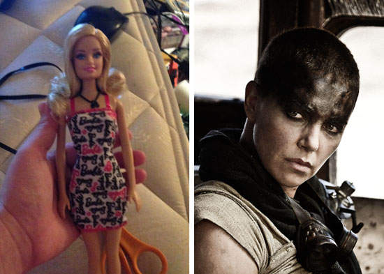 《瘋狂麥斯:憤怒道》金髮芭比是怎麼變成芙莉歐莎的? 《瘋狂麥斯:憤怒道》金髮芭比是怎麼變成芙莉歐莎的?