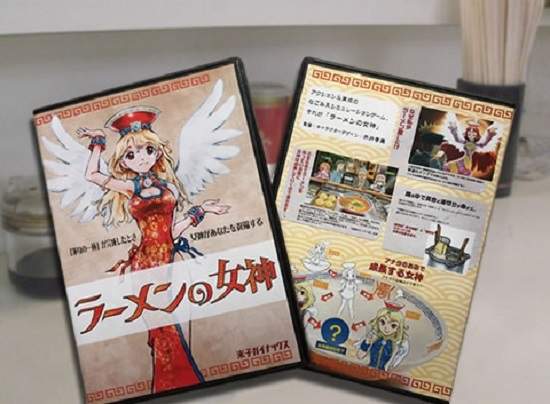 遊戲《拉麵的女神》拉麵版美少女夢工廠登場 遊戲《拉麵的女神》拉麵版美少女夢工廠登場