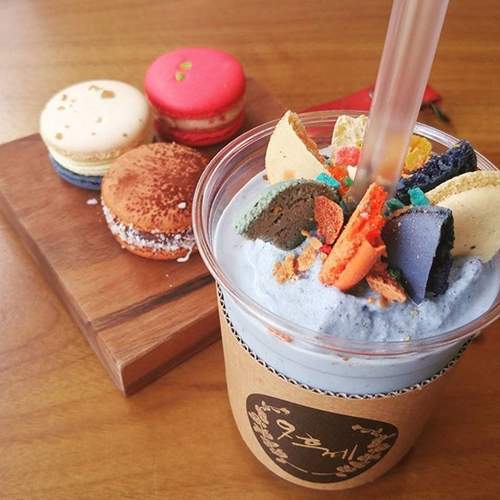 韓國《漂浮馬卡龍》攻陷少女心的甜點誕生~(光) 韓國《漂浮馬卡龍》攻陷少女心的甜點誕生~(光)