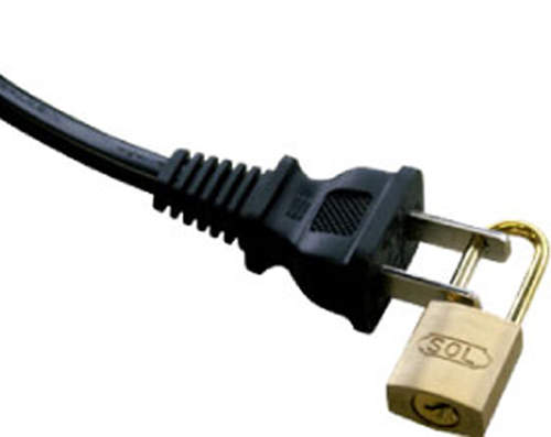 鬼畜父母的《遊戲主機插頭鎖》啊再買一條電源線不就好了？