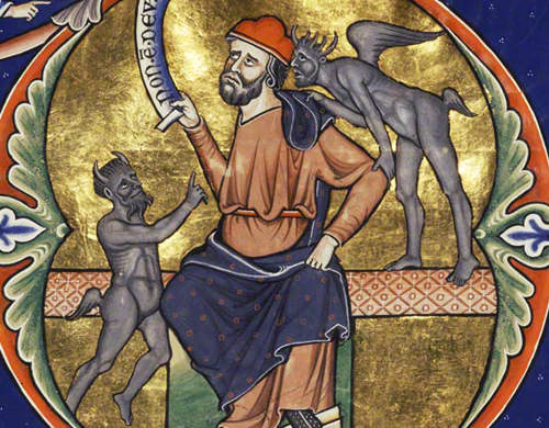 都市傳傳說《中古世紀惡魔畫像》下半身重要部位出現怪東西?(囧) 都市傳傳說《中古世紀惡魔畫像》下半身重要部位出現怪東西?(囧)