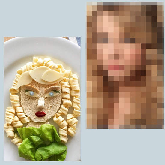 《明星臉食物》猜猜這捲髮麵包是哪位美女？