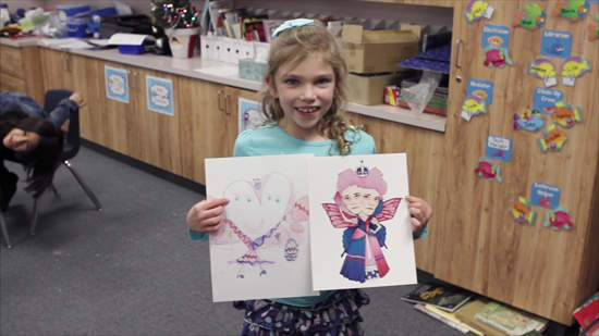 藝術家重製《小朋友心中的怪物》塗鴉 真的是充滿無限想像力的怪物啊～