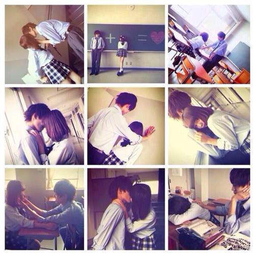 校園情侶照《School Love》的理想與現實　一個人也可以很幸福的（握拳）