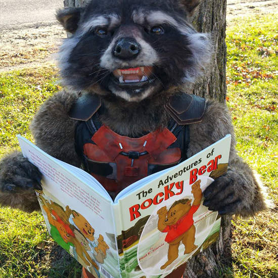 星際異攻隊《火箭浣熊》神還原的萬聖節裝扮 星際異攻隊《火箭浣熊》神還原的萬聖節裝扮